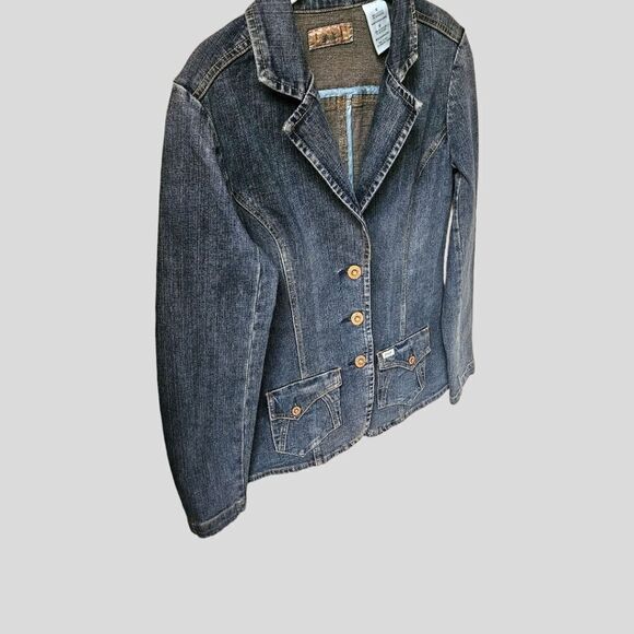 LEVIS STRAUSS NEW Vintage Distressed Jean Jacket - Picture 5 of 16